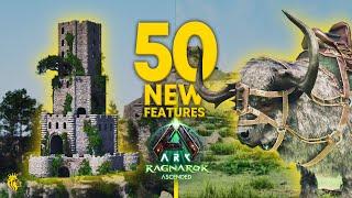 TOP 50 NEW Features on RAGNAROK ASCENDED! | ARK: Survival Ascended