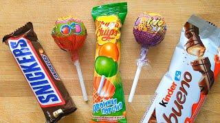 Satisfying Video l How To Cutting Rainbow Lollipop Candy ASMR #2