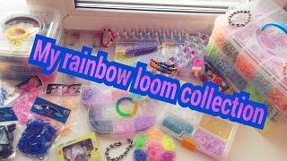 Моя коллекция резинок для плетения браслетов / My rainbow loom collection