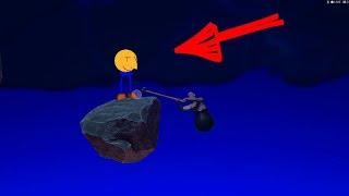 СЕКРЕТНАЯ ПАСХАЛКА В Getting Over It with Bennett Foddy ► ЧТО БУДЕТ ЕСЛИ В КОНЦЕ ПЕРЕЛЕТЕТЬ ВЫШКУ