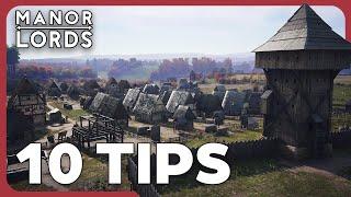 10 TIPS for PLAYING MANOR LORDS!