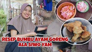 RESEP BUMBU AYAM GORENG KRISPI ALA SIWO YAM‼️ DIJAMIN ANTI GAGAL KRIUK, GURIH MANTAP