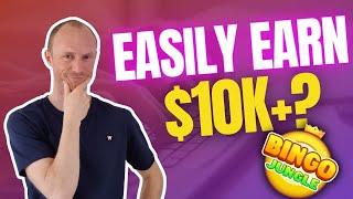 Easily Earn $10K+ with Bingo Jungle? (IMPORTANT Details Revealed)