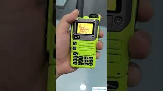 5 Colors Quansheng UV-K6 Green Newest Two Way Radios  #walkietalkie #quansheng #hamradio #alafone
