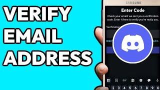 How To Verify Your Email On Discord Android (EASY)