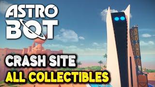 Astro Bot CRASH SITE 100% Guide | All Collectible Locations (All Bots & Puzzle Pieces)