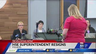 HSE board accepts resignation of superintendent
