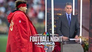 NFL Week 15 updates: Mahomes suffers high-ankle sprain, X-rays negative on Watt | FNIA | NFL on NBC