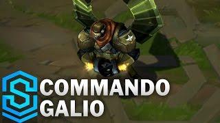 Commando Galio (2017) Skin Spotlight - League of Legends