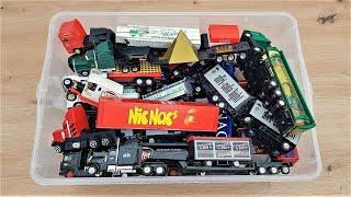 Box full of European and American trucks with amazing appearance