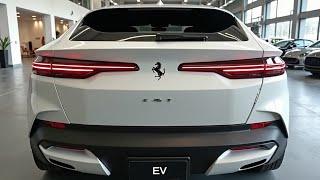 All-New Ferrari EV 2025 - A Sneak Peek at the New Crossover!