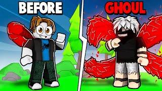 Going from NOOB to Kaneki in Tokyo Ghoul Roblox...