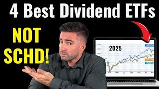 4 Best Dividend ETFs (NOT named SCHD): Live off dividends FOREVER
