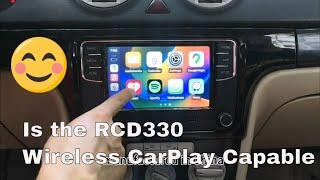 Is the RCD330 Wireless CarPlay Capable