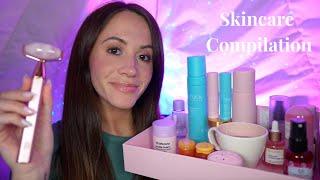 ASMR Spring Spa & Pampering Compilation  (layered sounds, personal attention)