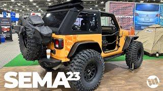 MORE NEW Jeep Stuff and Overland Gear at SEMA 2023 - DAY 2