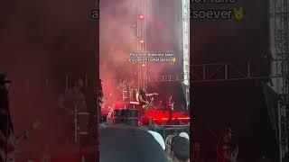 Koe Wetzel threatens fighting fans #shorts