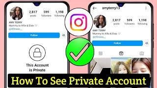 Is it possible to view private Instagram accounts without following them (New Update 2024)।