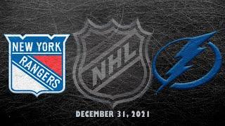 NHL Rangers vs Lightning | Dec.31, 2021