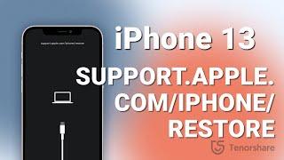 Como resolver support.apple.com/iphone/restore no iPhone 13?