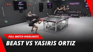 Beast vs Yasiris Ortiz | TTD Team vs PingPod | NYC Edition | Full Match Highlights