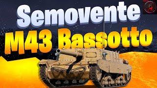 ТЕСТ НОВОЙ ПТ САУ ИТАЛИИ - Semovente M43 Bassotto! Стрим World of Tanks.