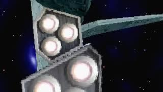 [No Audio] Sega Saturn System Menu Spaceship (30 minutes)