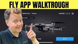 MAVIC AIR 2 DJI FLY APP COMPLETE WALKTORUGH  Watch Before First Flight 