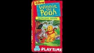 Opening to Winnie the Pooh: Detective Tigger 1997 VHS