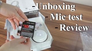Creative Hitz MA2300 headset unboxing, review + mic test (RU)