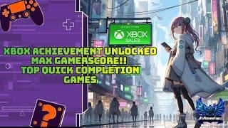 Max Gamerscore!! Top Quick Completion Games on Sale | Xbox Achievement Unlocked | Xbox Weekly Deals
