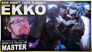 THIS KOG'MAW DIDN'T TAKE FLASH ON KOG'MAW AGAINST MY EKKO!?! | League of Legends