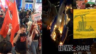 Communists march, pro-Palestine protesters burn Israeli flag in NYC as Trump elected in 2024 race