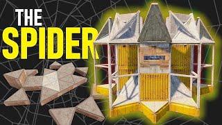 The SPIDER - BEST SOLO BUNKER - Rust Base Design