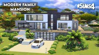 Modern Family Mansion  | No CC | Artworks | Stop Motion | Sims 4 Video