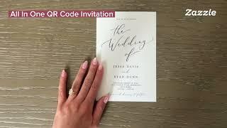 3 Wedding Invitation Samples from Zazzle