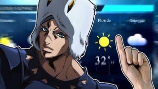 Weather Report if his ability was to report the weather