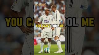 When Roberto Carlos stole Beckham's free kick ️ #shorts