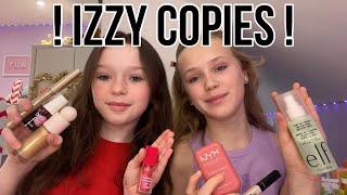 Izzy Copies My Makeup Routine!!! 