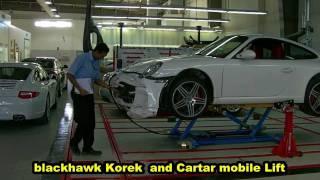 Blackhawk Korek and Cartar Mobile Lifts - great team