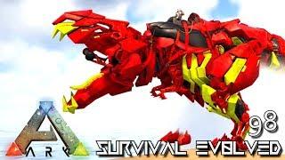 ARK: SURVIVAL EVOLVED - TEK BIONIC TREX !!! FOREWORLD MYTH E98 (MOD EXTINCTION CORE)