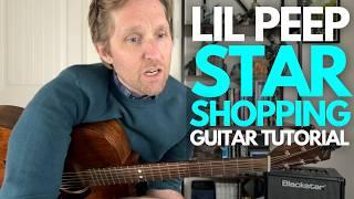 Star Shopping by Lil Peep Guitar Tutorial - Guitar Lessons with Stuart!