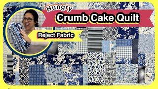 ️ Fabric SCRAPS Make The BEST Quilts ~ Crumb Cake Quilting