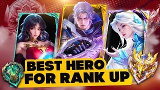 TOP BEST HEROES  TO SOLO RANK UP TO MYTHICAL IMMORTAL (SEASON 34) | MOBILE LEGENDS