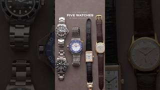 Is five watches the perfect collection? 