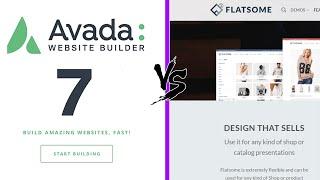 Avada vs Flatsome - Comparing bestseller Wordpress themes