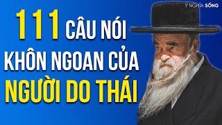 111 câu nói Khôn Ngoan của người Do Thái