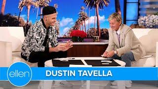 ‘America’s Got Talent’ Winner Dustin Tavella Shocks Ellen with His Full Circle Magic Trick