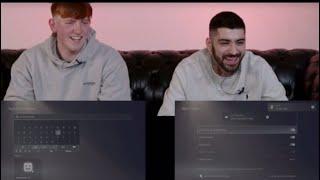 Zayn Malik and Morgan Burtwistle Live on Twitch - Playing Video Games