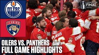 Stanley Cup Final Game 7: Edmonton Oilers vs. Florida Panthers | Full Game Highlights